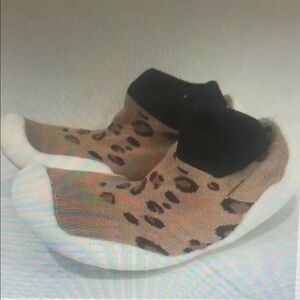 Leopard Sock Shoes